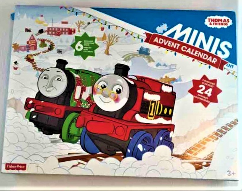 Fisher Price Thomas & Friends Advent Calendar Includes 24 Engines & 6